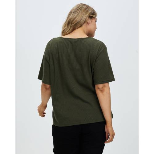 毎日激安特売で 営業中です ワッフル Tシャツ カーキ レディース Fucoa Cl 毎日激安特売で 営業中です ワッフル Tシャツ カーキ レディース Fucoa Cl
