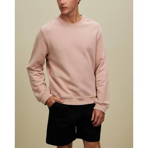 代引可 楽天市場 クルー スウェット ピンク スウェットトレーナー メンズ Sweat Pink Aere Organic スニケス 安い卸売り Livinginmalta Com