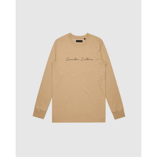 スリーブ Tシャツ キャメル 長袖 ジュニア キッズ