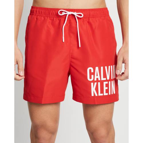 カルバンクライン ショーツ ハーフパンツ ディープ クリムゾン 水着 メンズ