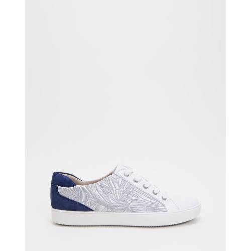 ナチュラライザー インフォーマル 白色 白妙 銀 銀 スニーカー レディース Silver Naturalizer Morrison 4 Casual Sneakers White Bosch Home Ly