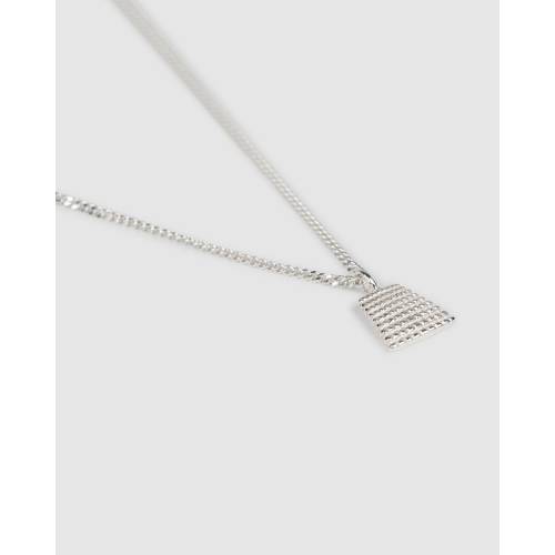 画室 シルバー アッシュグレー メンズ Silver Cameron Studio Pixel Pendant Sterling Orbisresearch Com