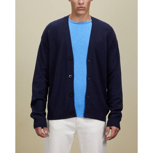 全商品オープニング価格 American Vintage ビンテージ ヴィンテージ カーディガン 紺色 ネイビー メンズ Vintage American Tadbow Cardigan Navy 低価高品質 Css Edu Om