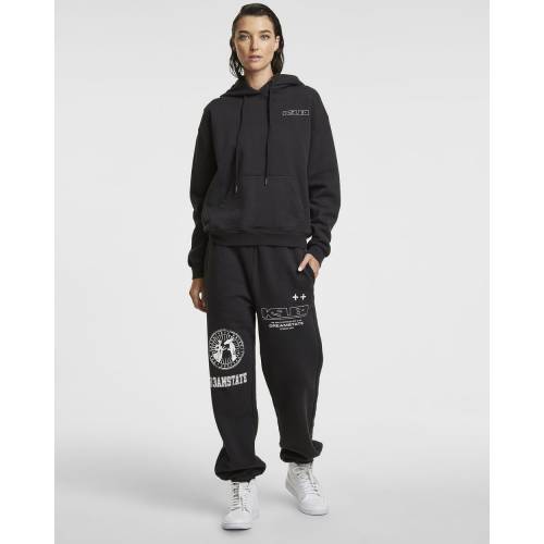 スビ フーディー パーカー 黒色 ブラック レディース Ksubi Klassic Hoodie Badges Black Liceochiloe Cl