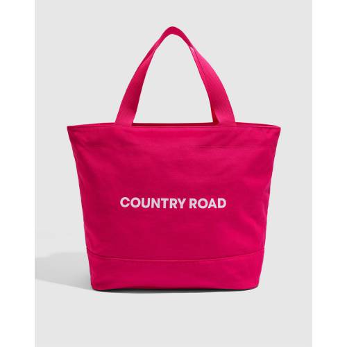 カントリー道路 カントリー 近代的 レディース Country Road Printed Modern Shopper Raspberry Bidbuyimporters Com