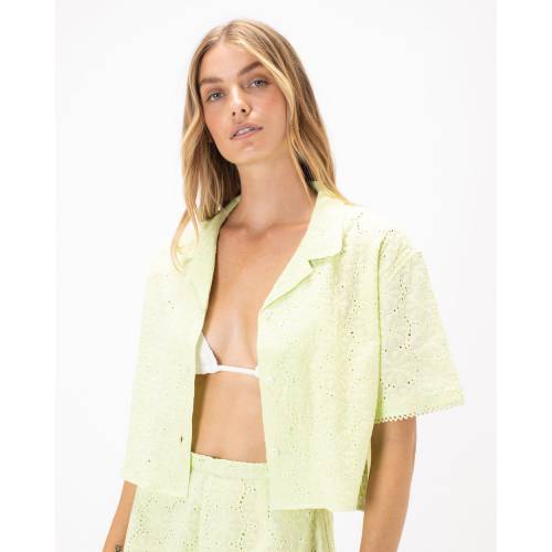 クラブ ライム レディース Cools Club Resort Shirt Lime Jacquard Oswegocountybusiness Com