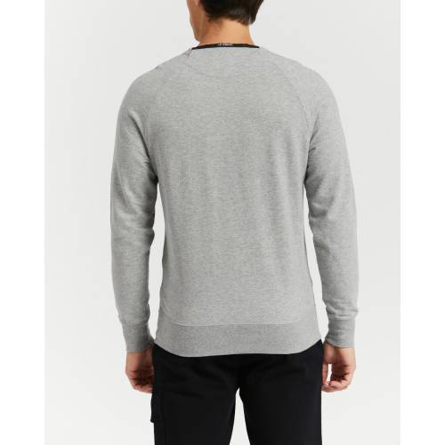 フリース スウェットシャツ トレーナー グレー 薄墨 メンズ Cp Company Light Fleece Sweatshirt Grey Melange Musiciantuts Com