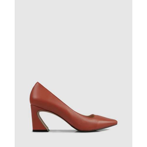 レディース Sempre Di Lucrezia Heels Terra Cotta Svm Fitzfishponds Com