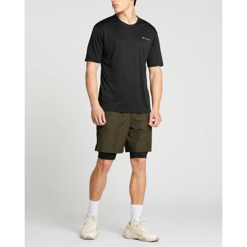チャンピオン パワー コア ショーツ ハーフパンツ 黒色 ブラック メンズ 【 POWER CHAMPION CORE SHORTS BLACK 】