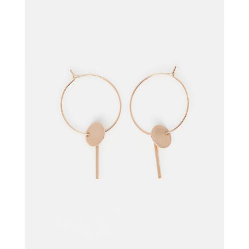 イヤリング ローズ ゴールド レディース Rose Pastiche Desert Moon Earrings Gold Maf Gov Ws