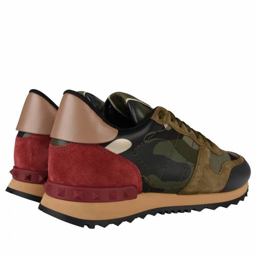 注目のブランド Trainers Rockrunner Valentino カーキ スニーカー スニーカー Valentino ヴァレンティノ Khaki P52 Fnln94 Rashiastrologer Com