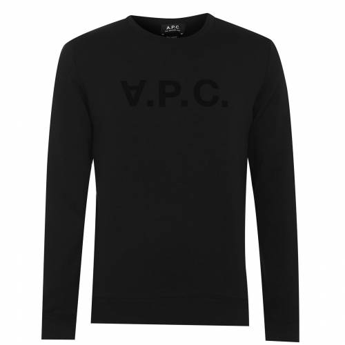 最高の Apc スウェットシャツ トレーナー Apc Vpc Sweatshirt Noir Lzz メンズファッション トップス スウェット トレーナー 人気ブランド Steeline Pk