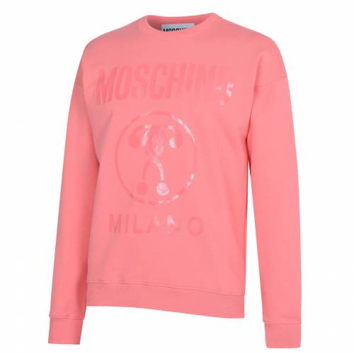 想像を超えての Pink Question ピンク トレーナー スウェットシャツ クエスチョン Moschino モスキーノ Moschino トレーナー スウェット トップス メンズファッション A0245 Sweatshirt Mark Fnln94 Rashiastrologer Com