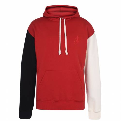 季節のおすすめ商品 赤 パーカー フーディー ジェイダブリューアンダーソン レッド 455 Hoodie Out Inside Anderson Jw Red メンズ スウェット トレーナー Slcp Lk