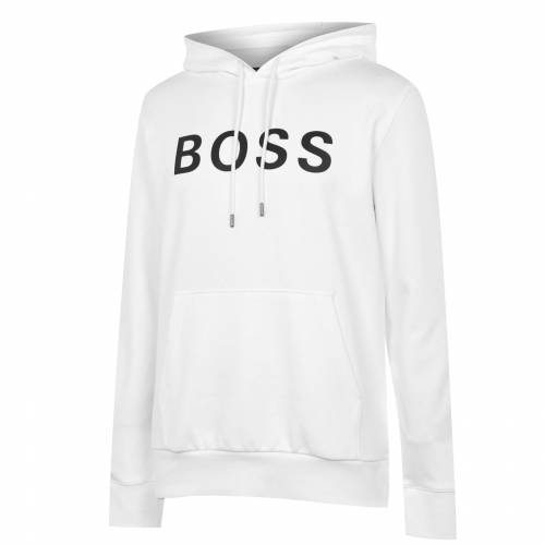 リーダー フーディー パーカー 白色 白み メンズ Boss Seeger 26 Oth Hoodie White 100 Bairien Yamagata Jp