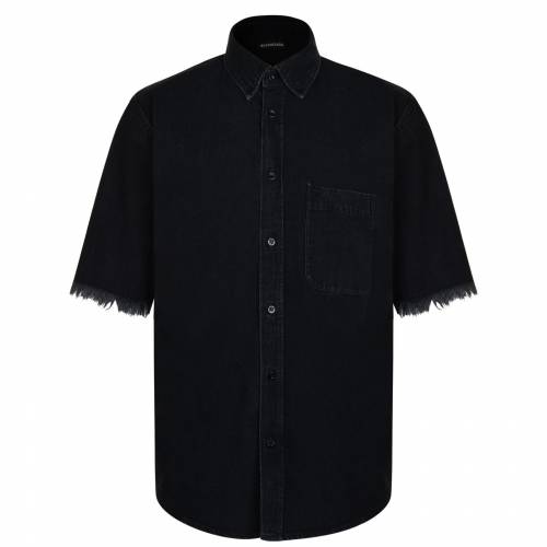 バレンシアガ スリーブ ロゴ 黒色 ブラック 半袖 メンズ Sleeve Balenciaga Logo Shirt Black 1103 Schoonmaakverhoeven Nl