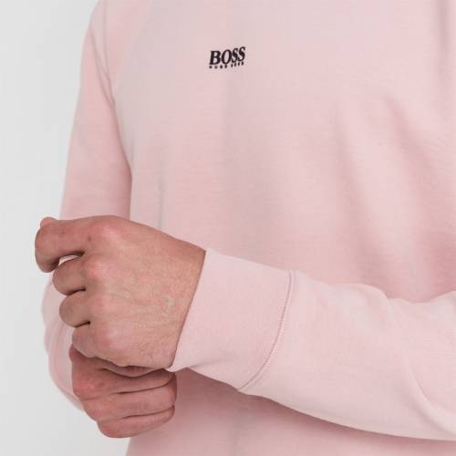 上役 乗組 スウェットシャツ スウェットシャツ 退紅色 スウェットトレーナーshirt メンズ Pink Boss Weevo Pastel 6 Bairien Yamagata Jp