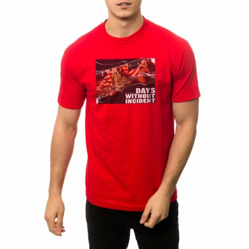 プレゼントを選ぼう Tシャツ カットソー Without Days Red ブルー 青色 レッド 赤 Tシャツ Incident Without Days Incident カットソー Tシャツ トップス メンズファッション Blue Tee Stone In Carved The Www Dgb Gov Bf