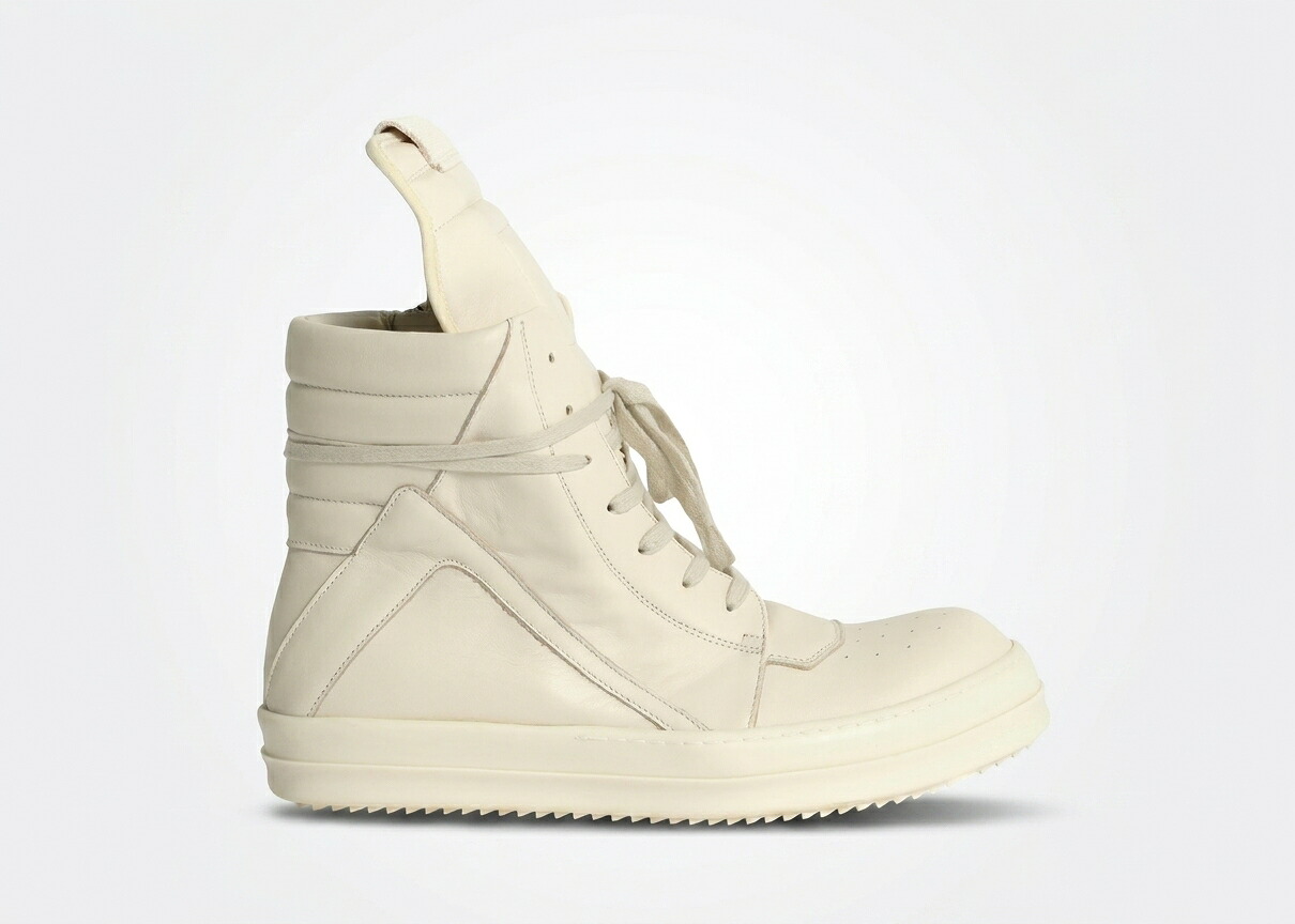 リックオウエンス RICK OWENS GEOBASKET ジオバスケット スニーカー メンズ MILK