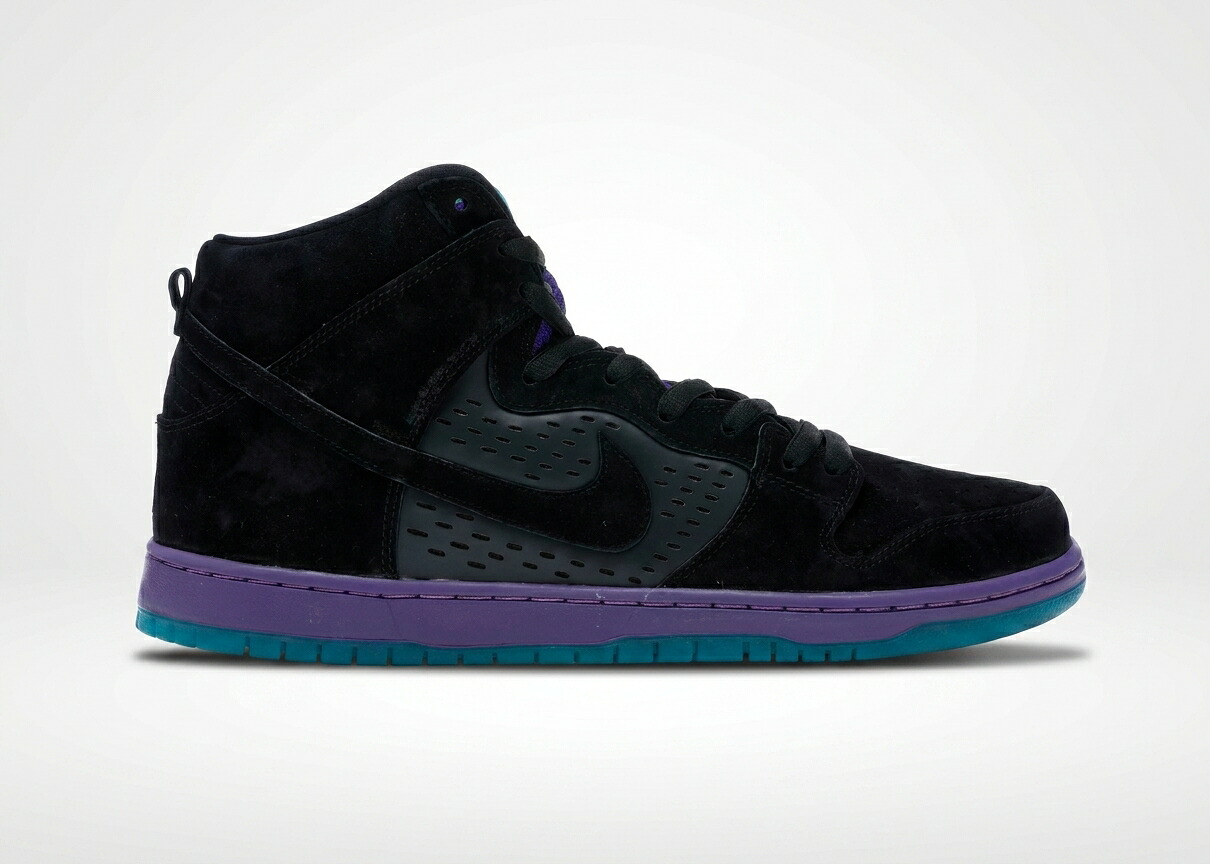 ナイキ SB ダンク ご機嫌 スニーカー メンズ 黒いこと 黒 NIKE SB DUNK HIGH BLACK