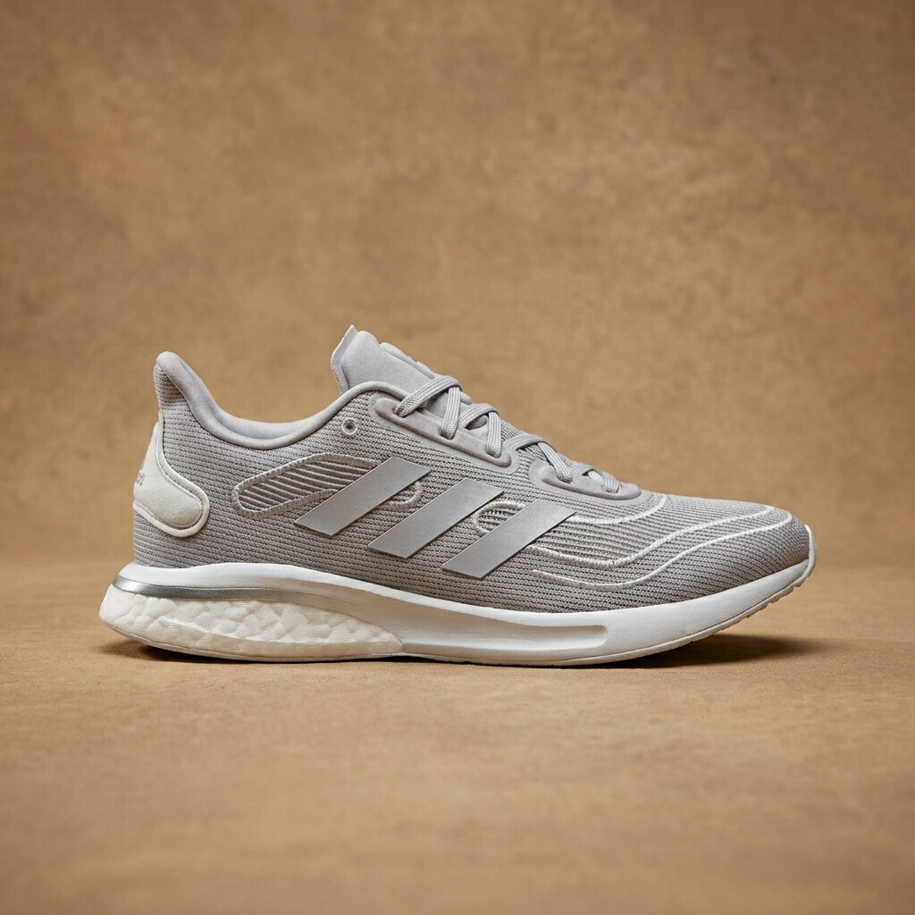 アディダス スーパーノバ レディース スニーカー 薄墨色 しろがね色 グローリーグレー ADIDAS SUPERNOVA