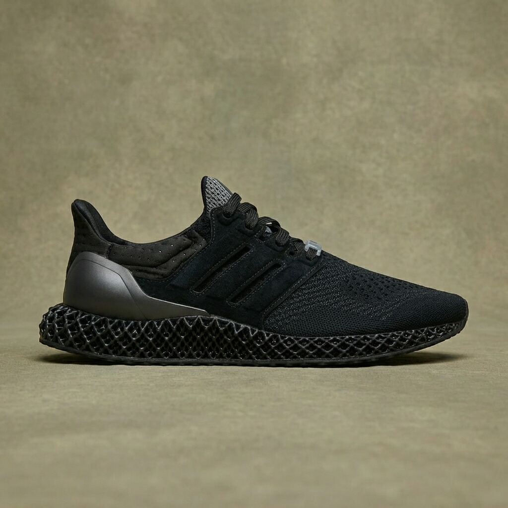 アディダス ウルトラ4D スニーカー メンズ 黒 ADIDAS A MA MANI・・RE X ULTRA 4D