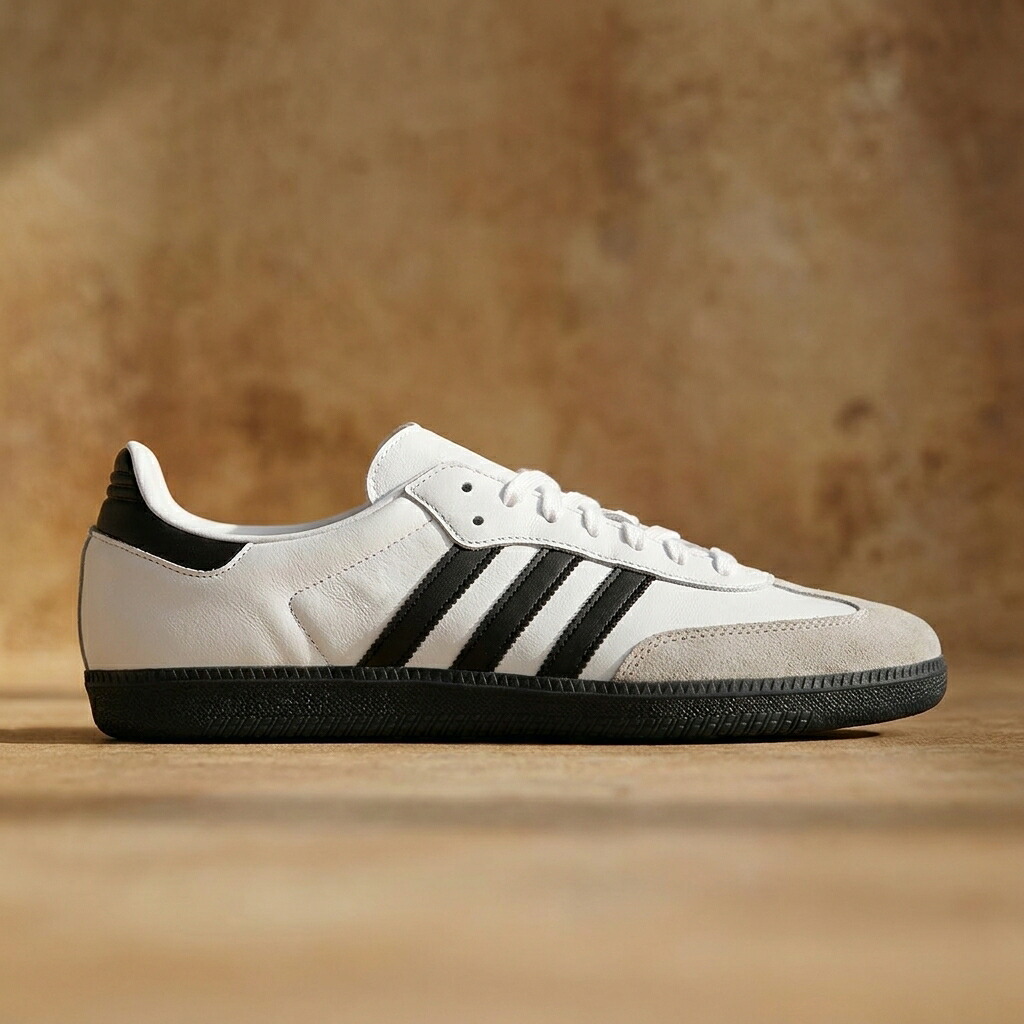 アディダス サンバ ADV 黒 ブラック 白 ホワイト ガム スニーカー メンズ ADIDAS