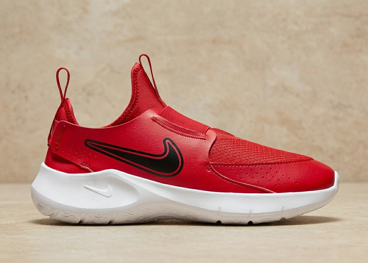 ナイキ NIKE キッズ ジュニア スニーカー フレックス ランナー 3 FLEX RUNNER 3 赤 黒