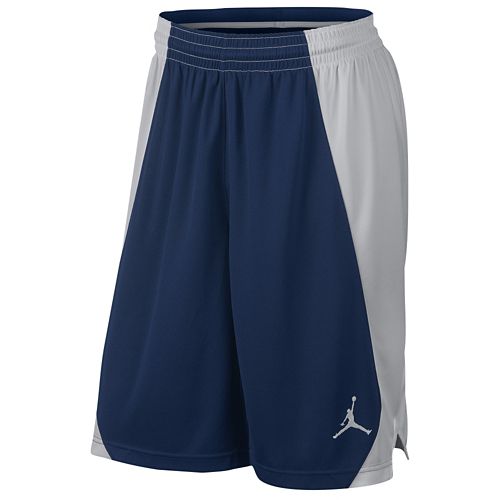 navy blue jordan shorts