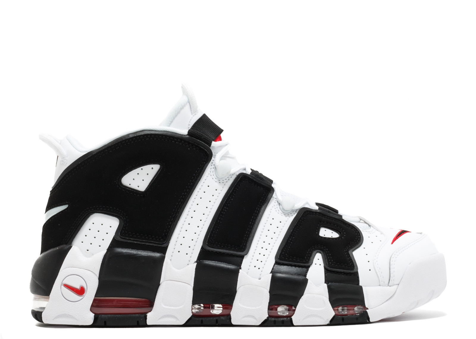 nike uptempo black