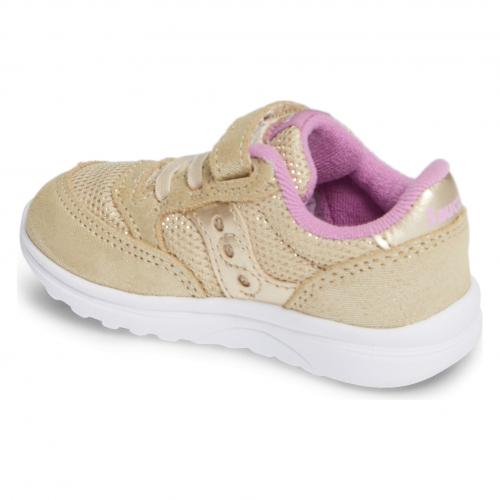 サッカニー ジャズ リュック スニーカー ゴールド スニーカー 金 スパークル Baby エアマックス Lite シューズ マタニティ キッズ ベビー 靴 Saucony Jazz Sneaker Gold Sparkle スニーカーケース 店 その他ファッションブランド リトルキッズ 子供用 シューズ