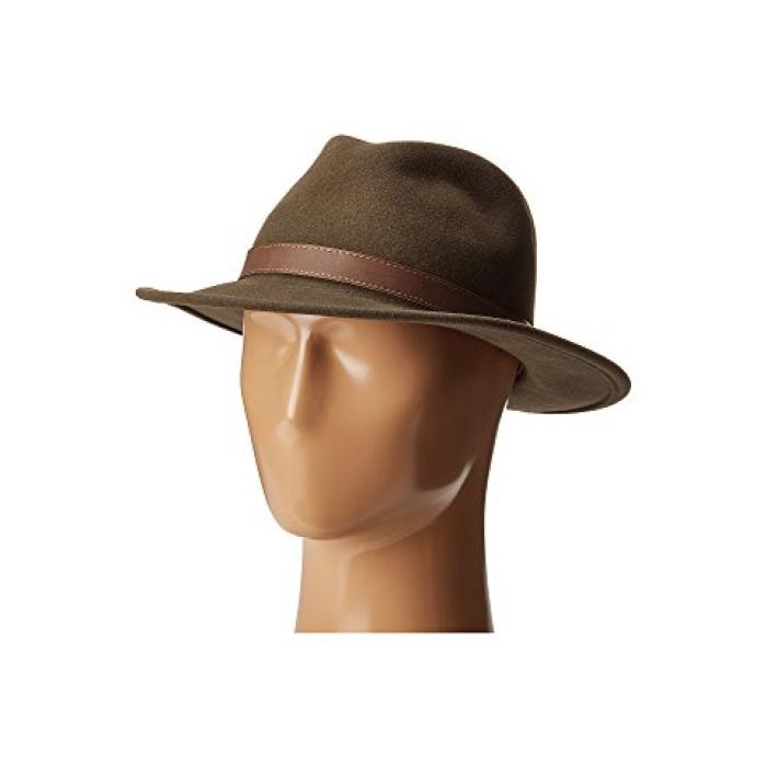 カントリー ジェントルマン ドロップ ブライム レザー キッズ カーキ カイリー メンズ エアマックス 男性用 小物 バッグ Country Gentleman Bryson Drop Brim Fedora With Leather Trim Khaki スニーカーケース 店 カジュアル ファッション その他ファッション