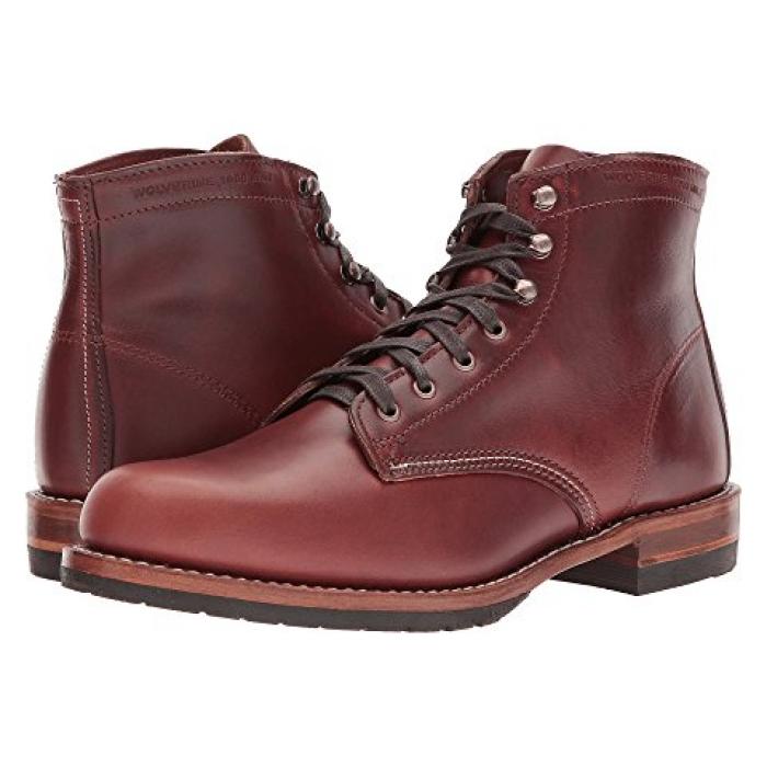 ダーク 茶 ブラウン レザー メンズ カリー 男性用 ブーツ シューズ 靴 リュック Wolverine Evans Dark Brown Leather スニーカーケース 店 カジュアル ファッション その他ファッションブランド メンズ 男性用 シューズ
