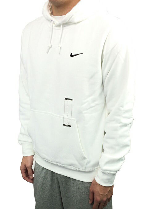 white nike hoodie pullover