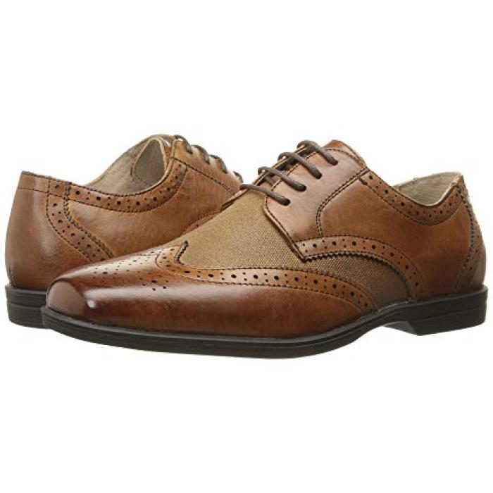 リビール Jr 子供用 キッズ ビッグキッズ レブロン マタニティ カリー フォーマル靴 Florsheim Kids Reveal Wingtip Toddler Cognac Linen スニーカーケース 店 カジュアル ファッション その他ファッションブランド ビッグキッズ 子供用 シューズ