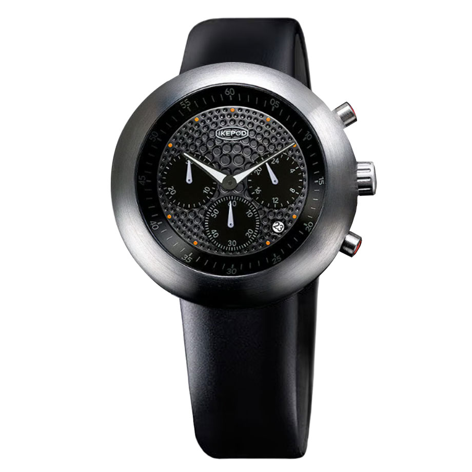 IKEPOD Chronopod クロノポッド 007 Black PPK Ikepod Chronopod 007 – Black PPK Limited Edition – The Watch