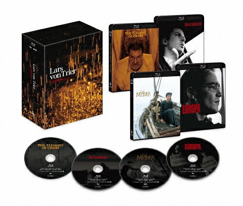 【送料無料】ラース・フォン・トリアー「ヨーロッパ三部作/The Europa Trilogy」Blu-ray BOX I【完全初回生産限定 特装アウターボックス仕様】/ラース・フォン・トリアー[Blu-ray]【返品種別A】