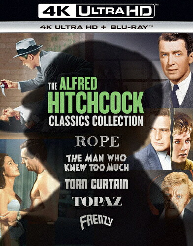 【送料無料】アルフレッド・ヒッチコック クラシックス・コレクション Vol.3 4K Ultra HD+ブルーレイ/アルフレッド・ヒッチコック[Blu-ray]【返品種別A】｜Joshin web CD／DVD店