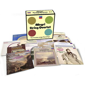 【送料無料】[枚数限定][限定盤]アーゴ録音全集[13CD]【輸入盤】▼/アレグリ弦楽四重奏団[CD]【返品種別A】