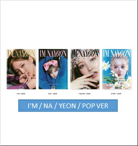 I’M NAYEON セット NAYEON TWICE - IM NAYEON [4 ver. SET] 4Album+Free Gift