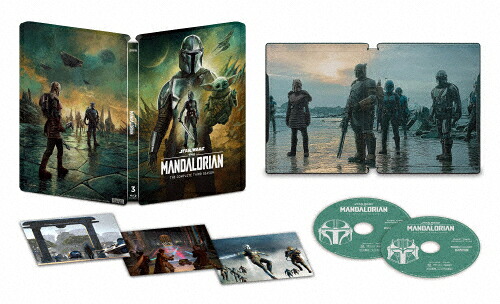 【送料無料】[枚数限定][限定版]マンダロリアン シーズン3 4K UHD コレクターズ・エディション スチールブック(数量限定)/ペドロ・パスカル[Blu-ray]【返品種別A】