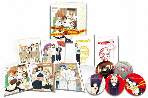 【送料無料】[限定版]WORKING'!! Wonderful★Blu-ray Box(完全生産限定版)/アニメーション[Blu-ray]【返品種別A】