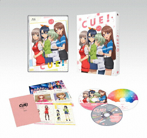 【送料無料】TVアニメ「CUE!」1巻/アニメーション[Blu-ray]【返品種別A】