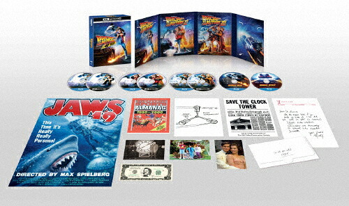 【送料無料】[枚数限定][限定版]【初回限定生産】バック・トゥ・ザ・フューチャー トリロジー 40th アニバーサリー・デラックス・エディション 4K UHD+ブルーレイ セット/マイケル・J・フォックス[Blu-ray]【返品種別A】