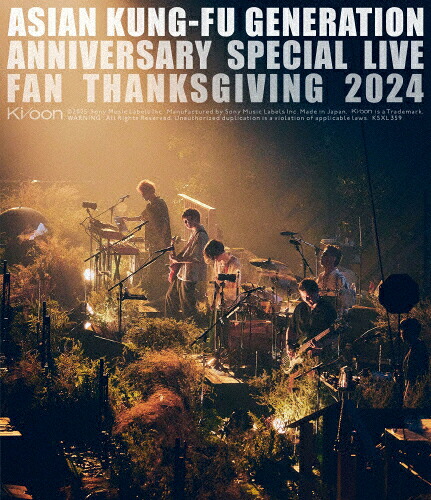 【送料無料】映像作品集21巻 ～ASIAN KUNG-FU GENERATION Anniversary Special Live“ファン感謝祭2024\