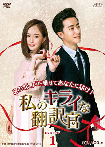 【送料無料】私のキライな翻訳官 DVD-BOX1/ヤン・ミー[DVD]【返品種別A】