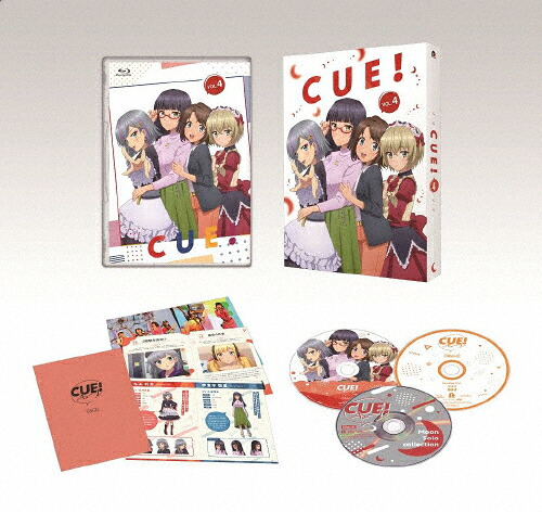 【送料無料】TVアニメ「CUE!」4巻/アニメーション[Blu-ray]【返品種別A】