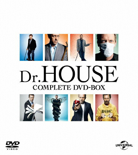 【送料無料】[枚数限定]【NBC全シリーズコンプリート】Dr.HOUSE/ドクター・ハウス コンプリート DVD BOX/ヒュー・ローリー[DVD]【返品種別A】