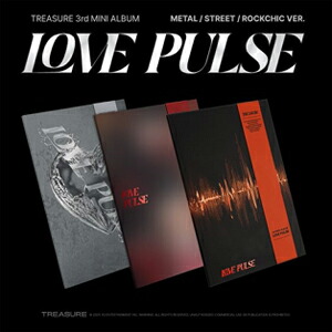 love pulse 10枚 TREASURE 3rdミニアルバム『LOVE PULSE』で2025年9月カムバック《先着