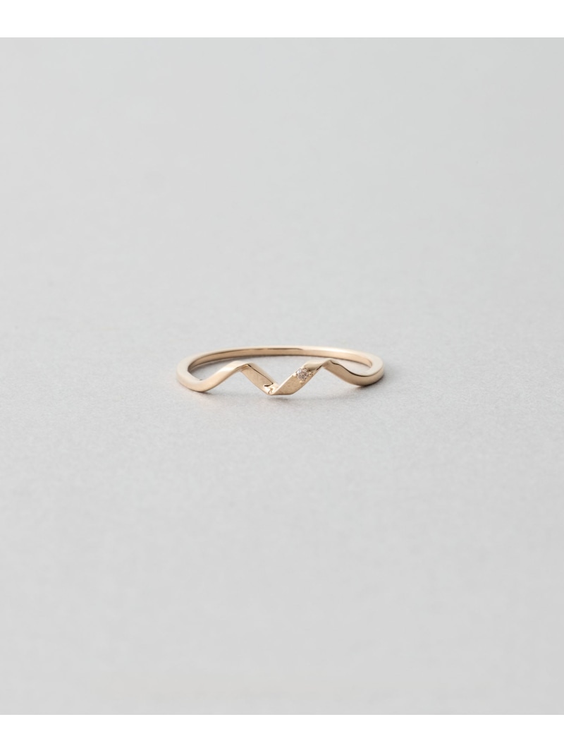 楽天市場】[レイヤー] K10YG リング ダイヤモンド Jouete ジュエッテ